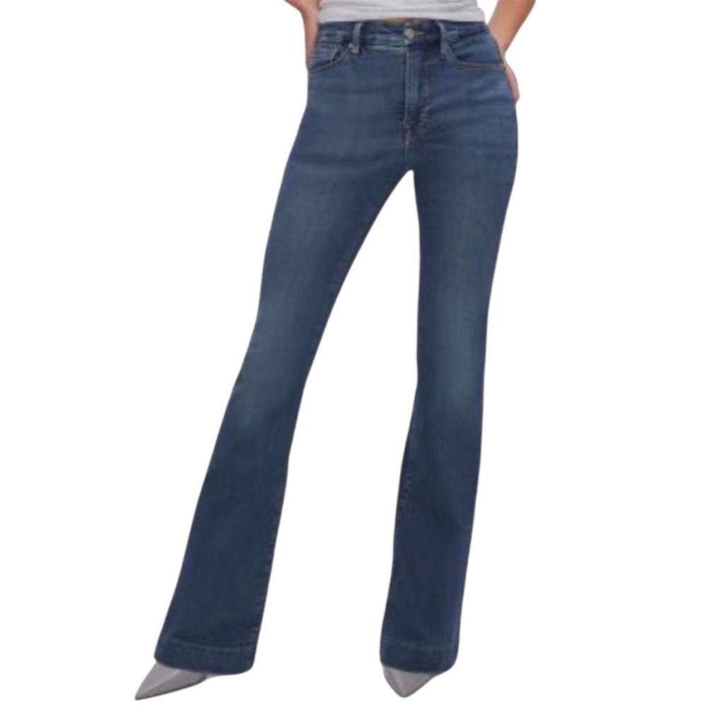 Good American size 16 Women's Blue Flared Jeans